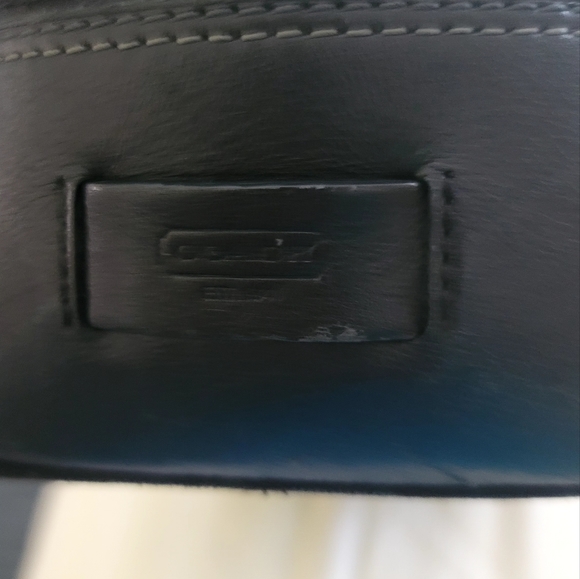 COACH Monogram Canvas Signature Logo Shoulder/ Handbag - Picture 10 of 16